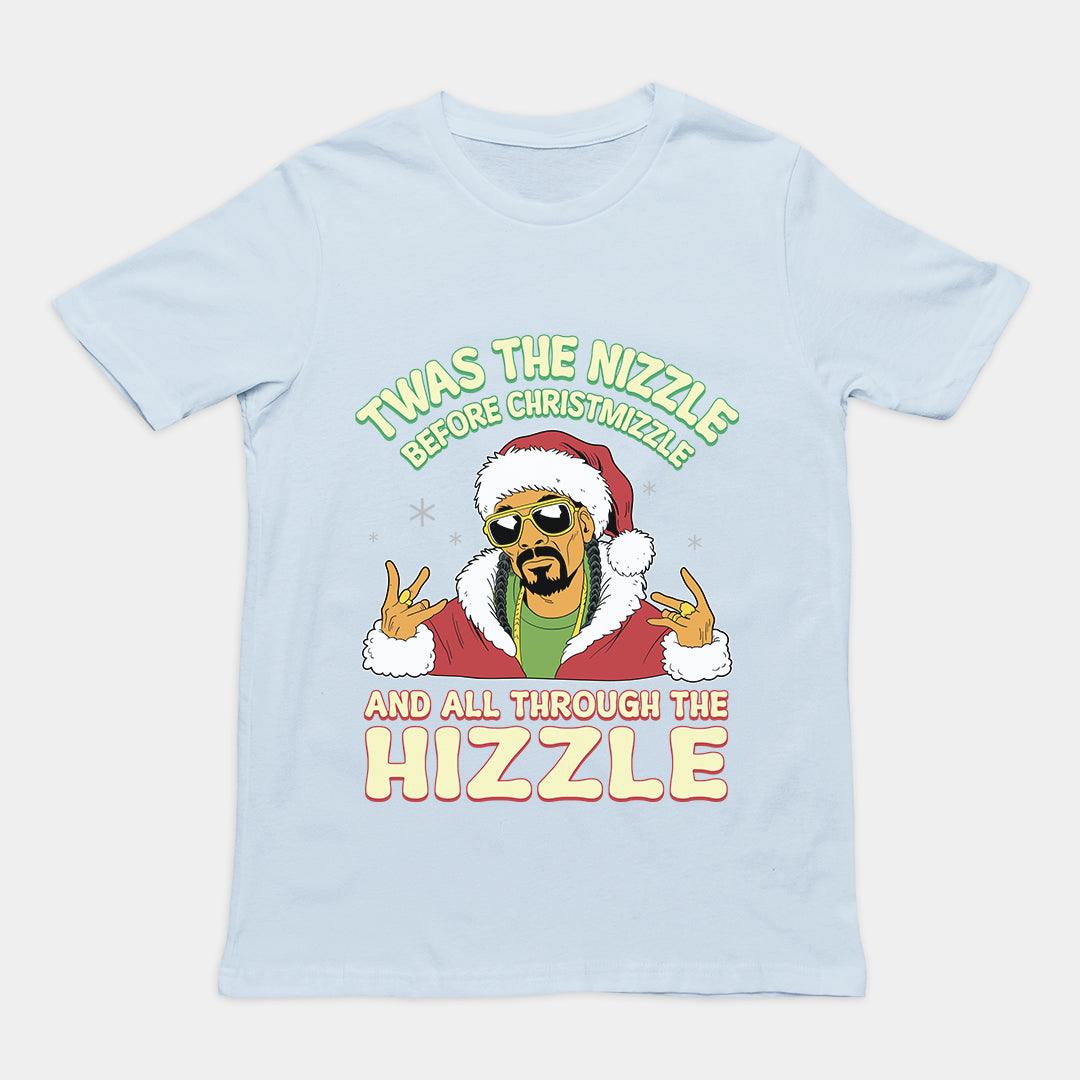 Twas the Nizzle Before Christmizzle T-Shirt - Orbital Clothing