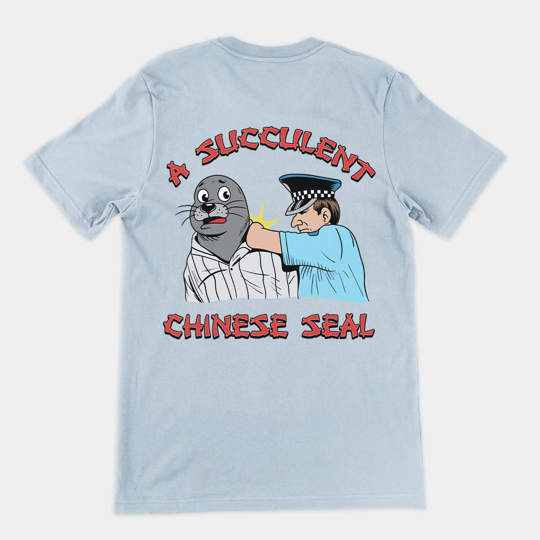 A succulent Chinese Seal T-Shirt (backprint) Orbital Clothing