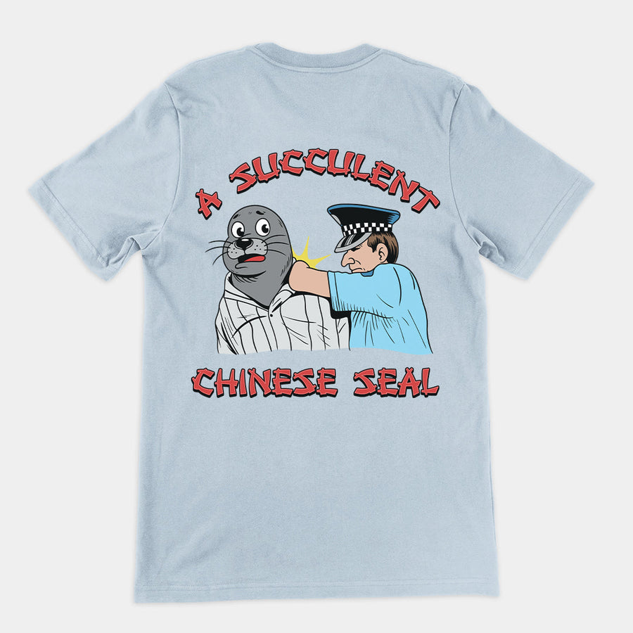 A succulent Chinese Seal T-Shirt (backprint) Orbital Clothing