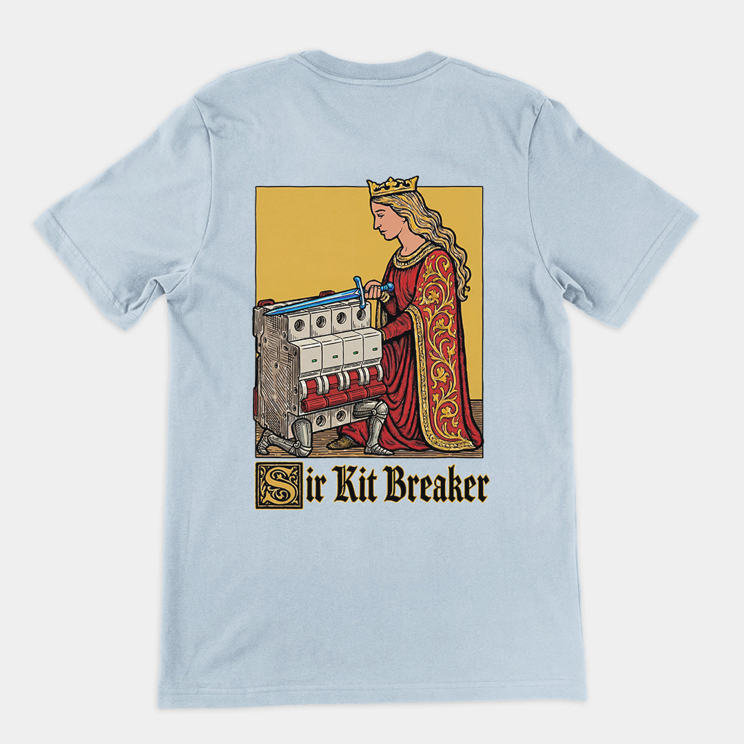 Sir Kit Breaker T-Shirt (backprint) Orbital Clothing