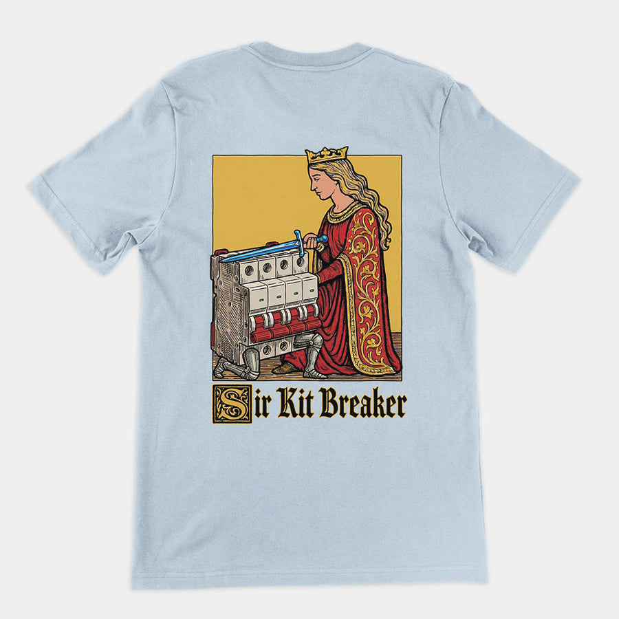 Sir Kit Breaker T-Shirt (backprint) Orbital Clothing