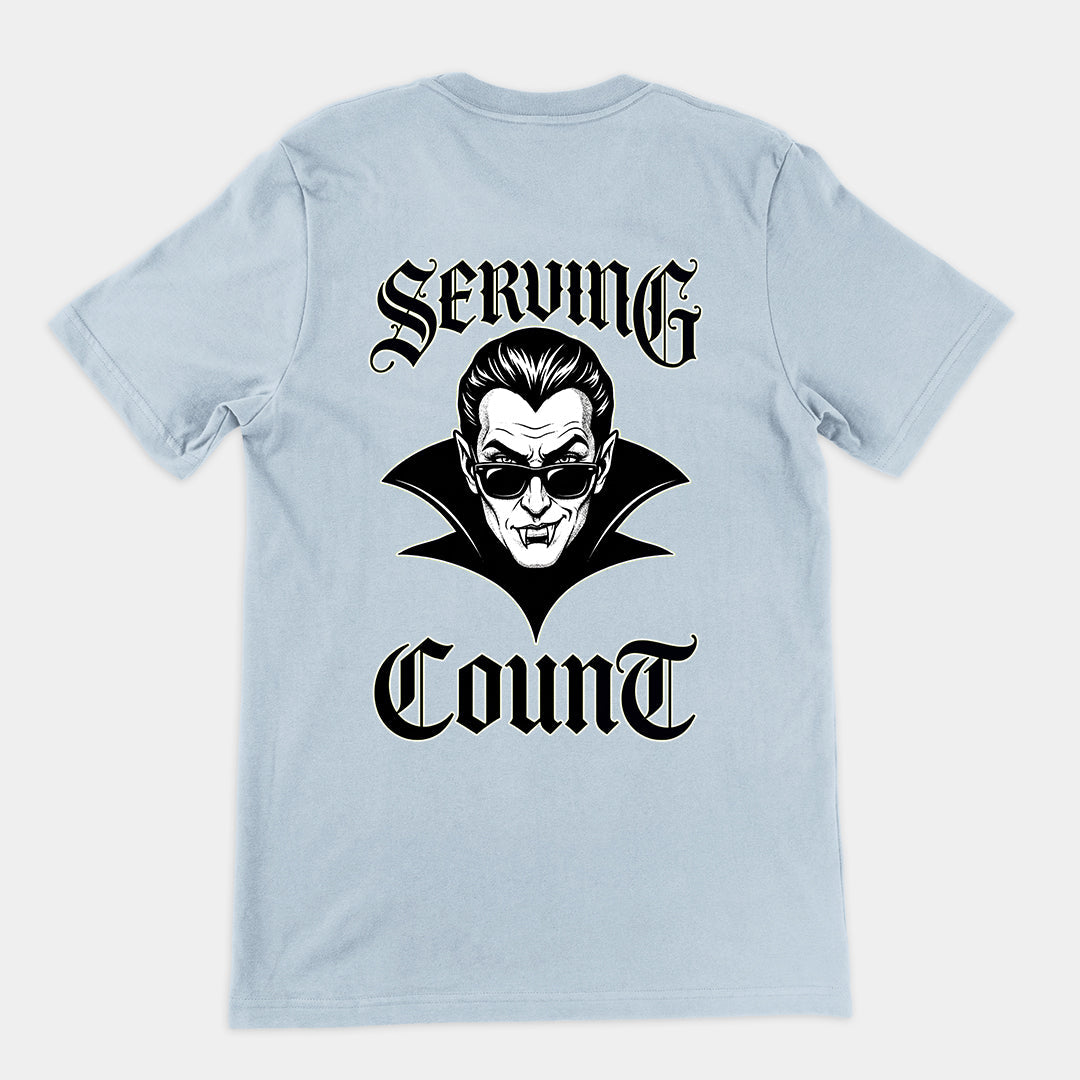 Seving Count T-Shirt (backprint) Orbital Clothing