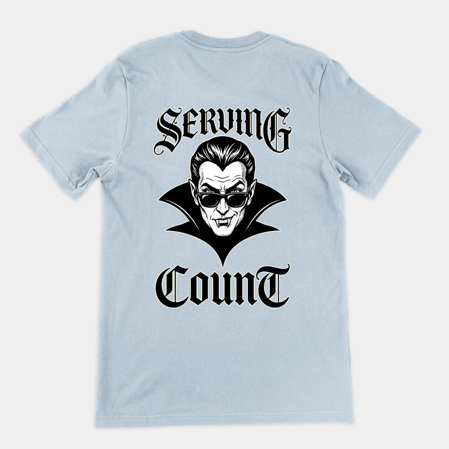 Seving Count T-Shirt (backprint) Orbital Clothing