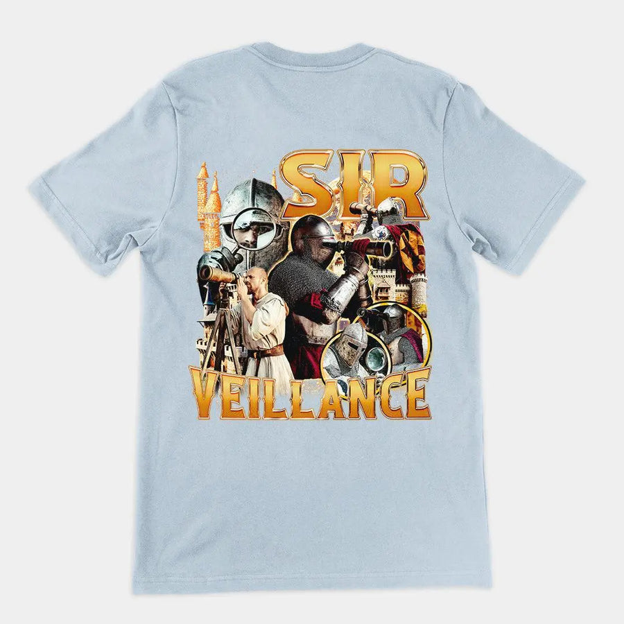 Sir Veillance T-Shirt (backprint) - Orbital Clothing