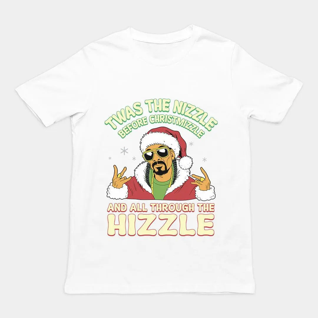 Twas the Nizzle Before Christmizzle T-Shirt - Orbital Clothing