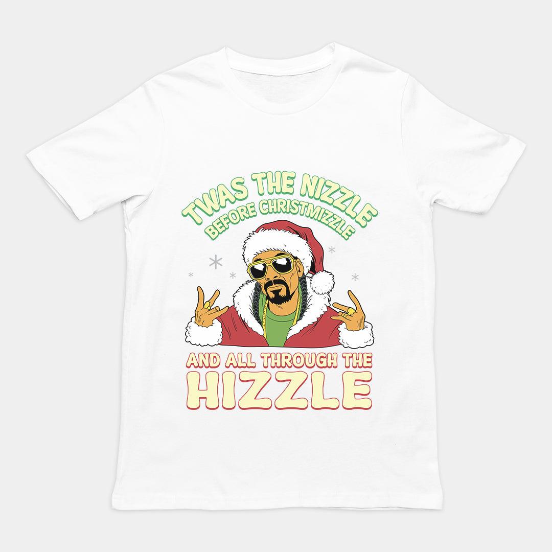 Twas the Nizzle Before Christmizzle T-Shirt - Orbital Clothing