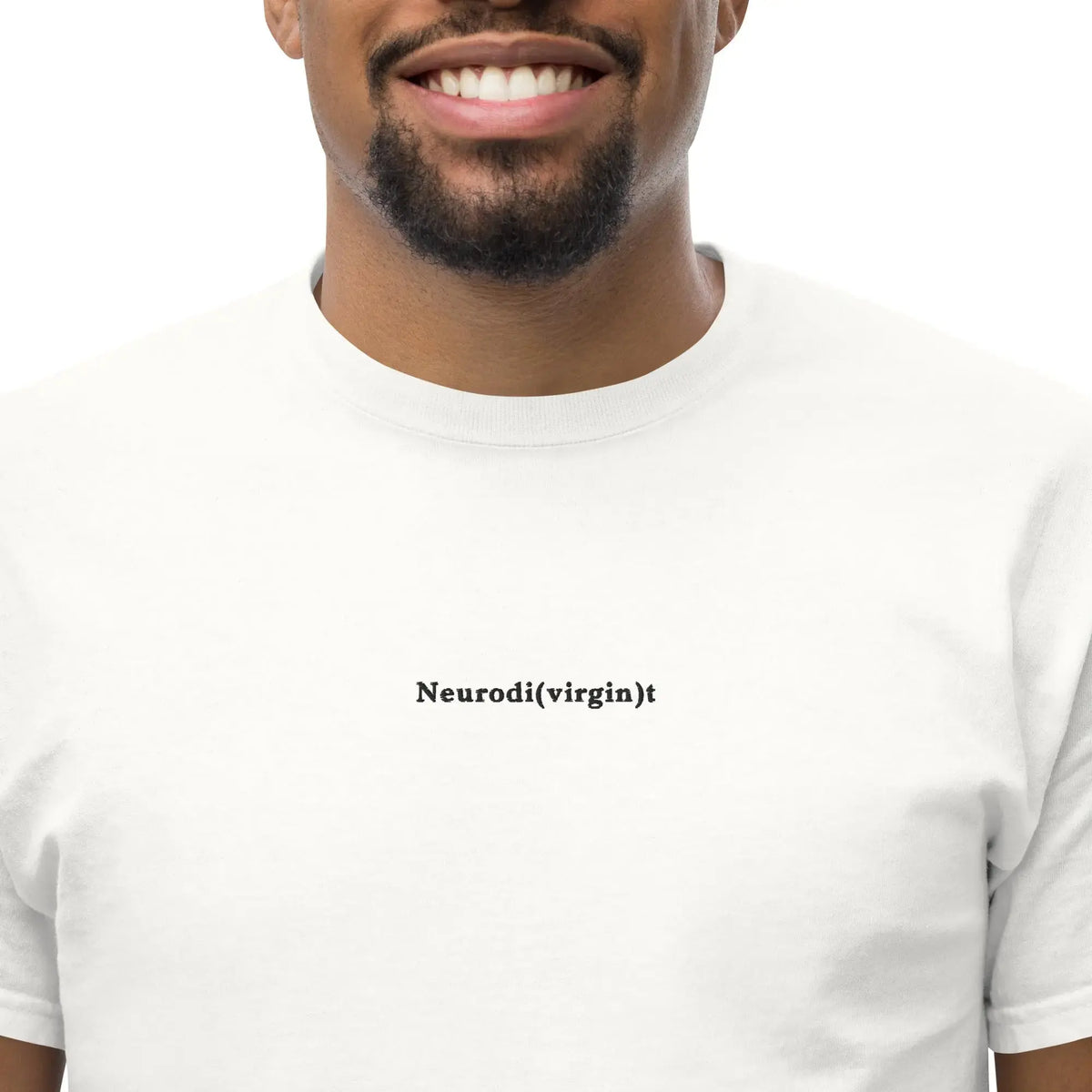 Neurodi(virgin)t (embroidered) T-Shirt Orbital Clothing