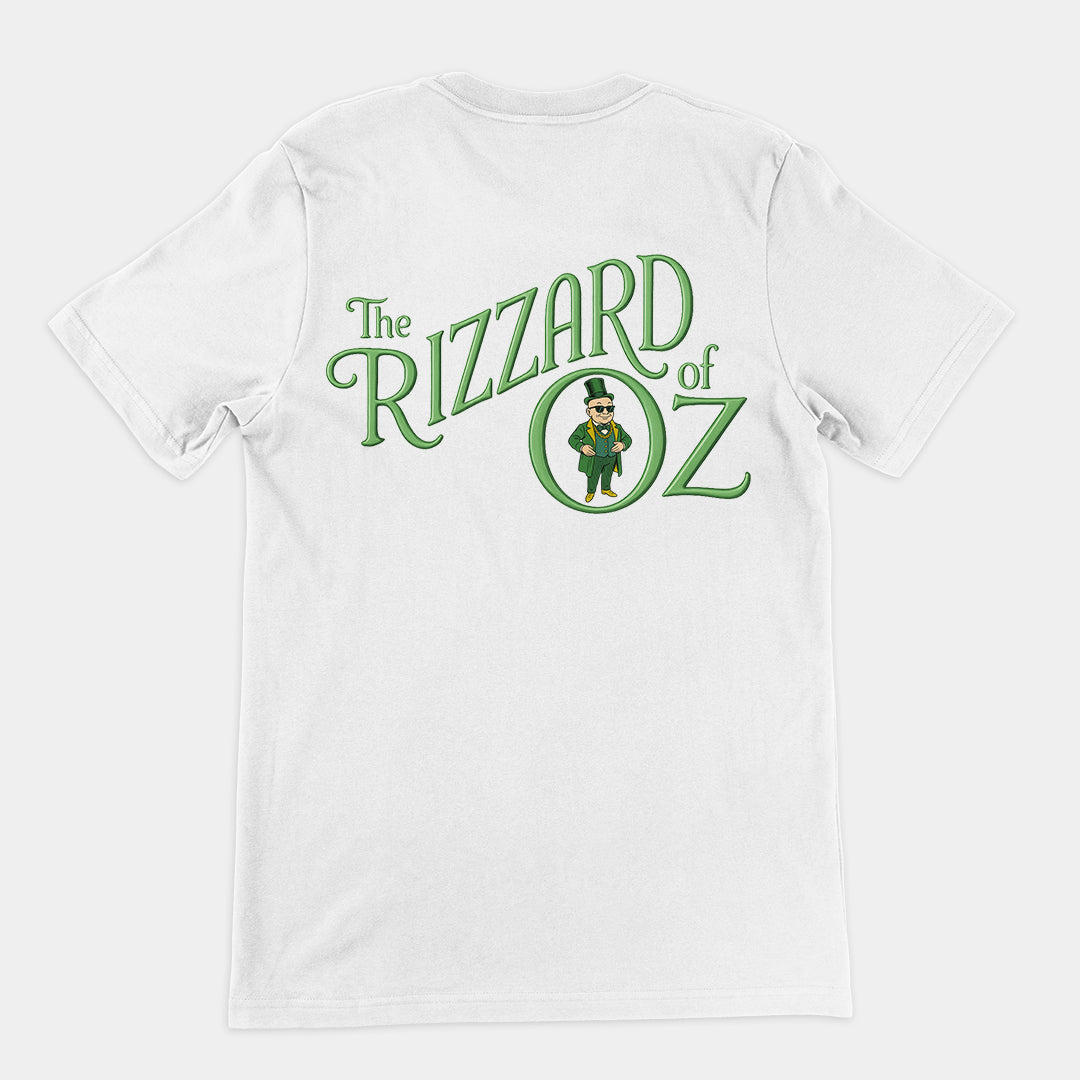 The Rizzard of Oz T-Shirt (backprint)