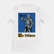 Sir Veillance Handgetekende T-shirt (achterkant)