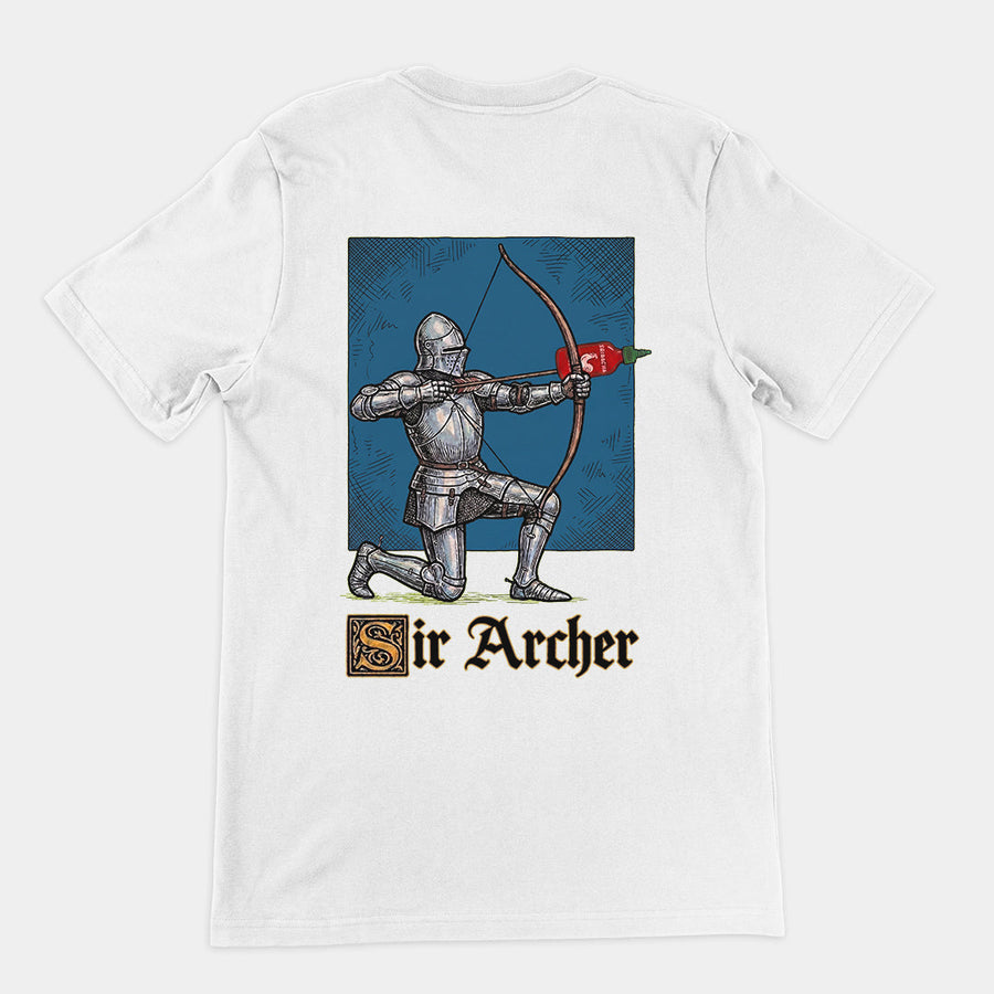 Sir Archer T-Shirt (backprint) Orbital Clothing