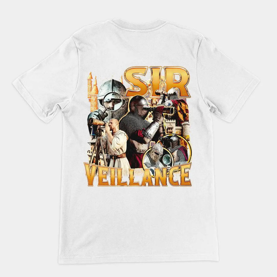 Sir Veillance T-Shirt (backprint) - Orbital Clothing
