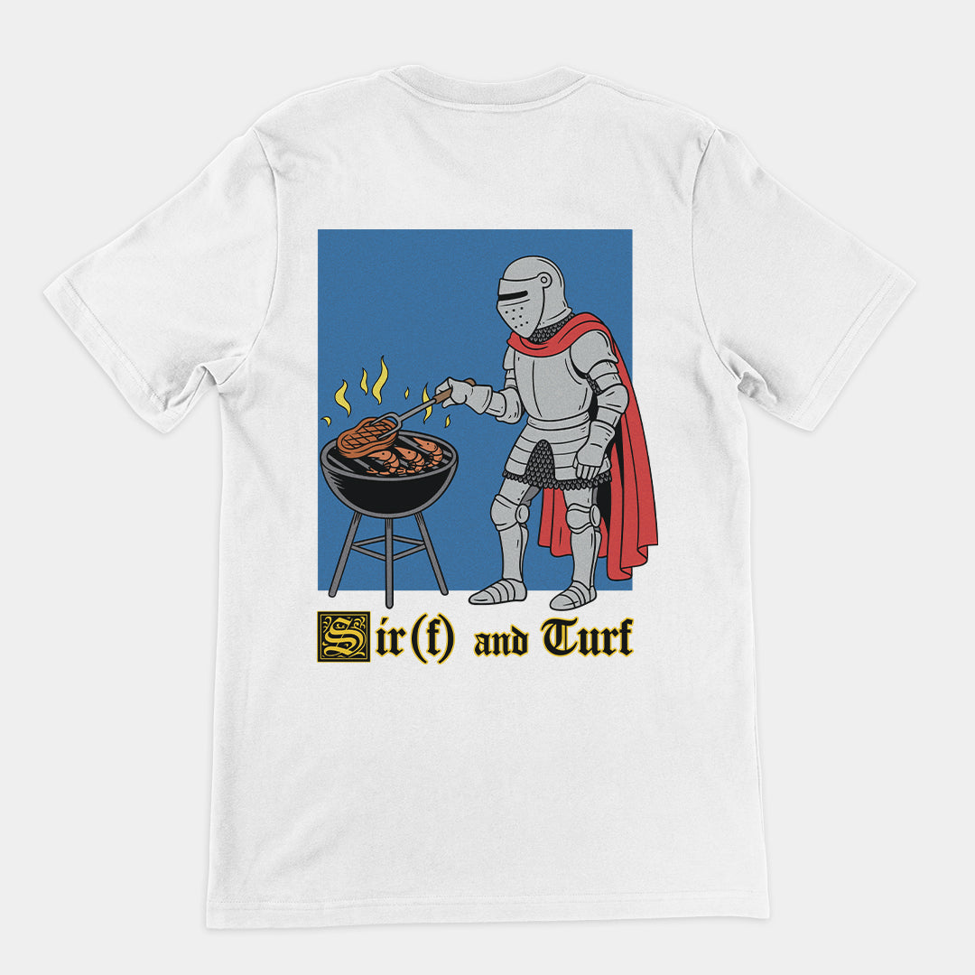 Sir(f) and Turf T-Shirt (backprint)
