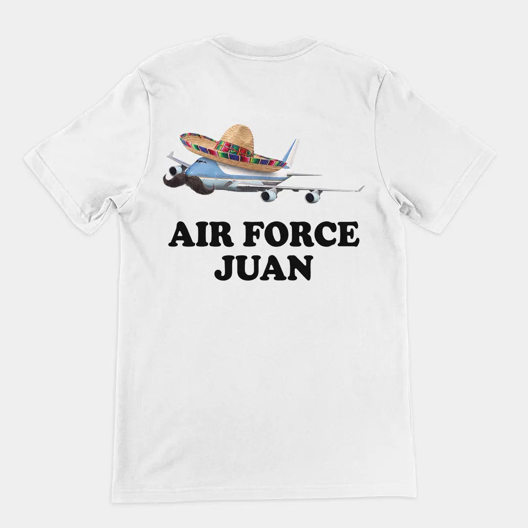 Air Force Juan T-Shirt (backprint) Orbital Clothing