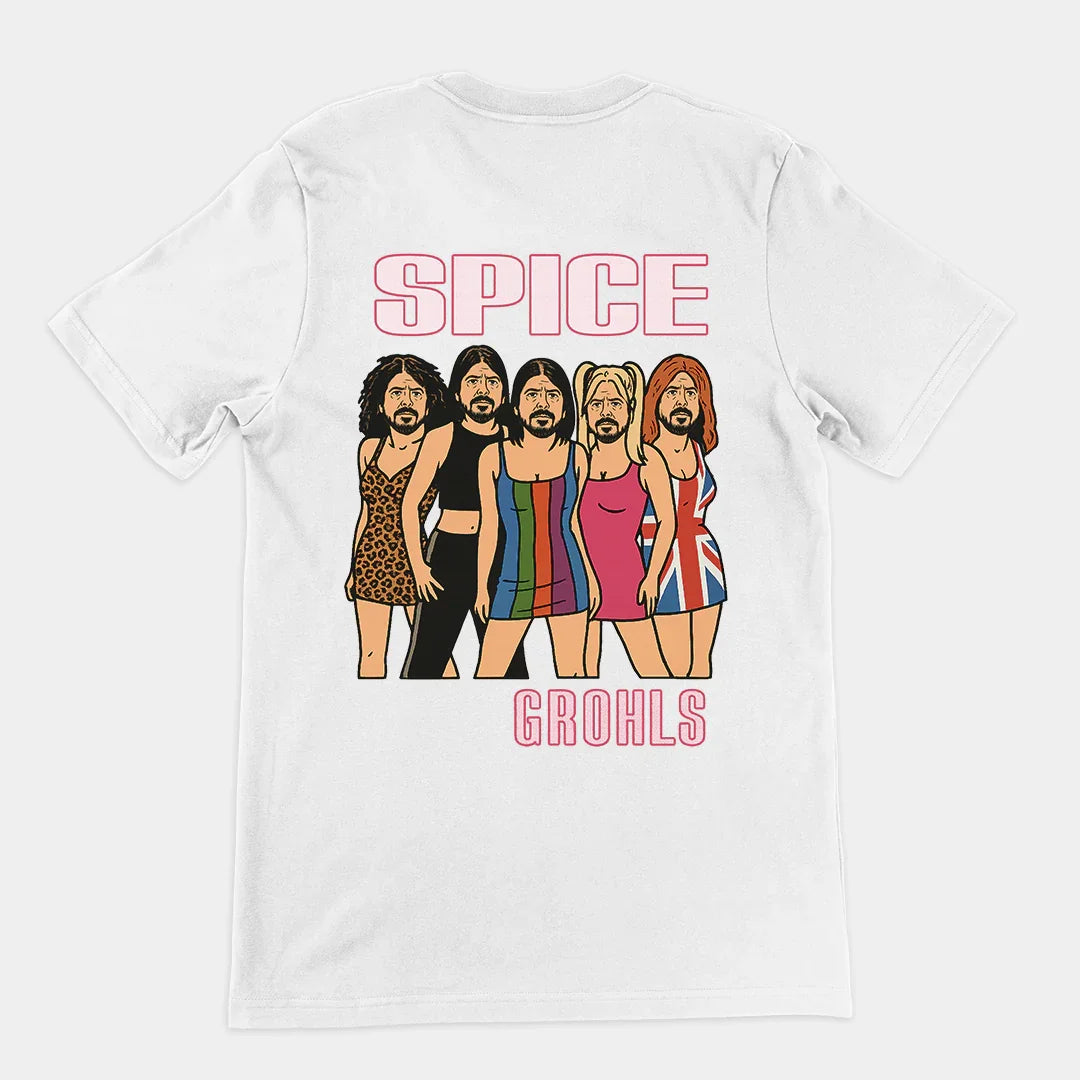 Spice Grohls T-Shirt (backprint) - Orbital Clothing