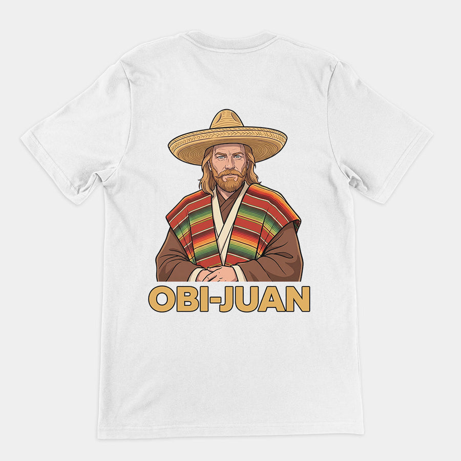 Obi-Juan T-Shirt (backprint) Orbital Clothing