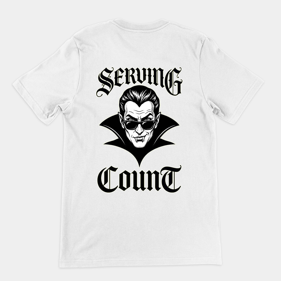 Seving Count T-Shirt (backprint) Orbital Clothing