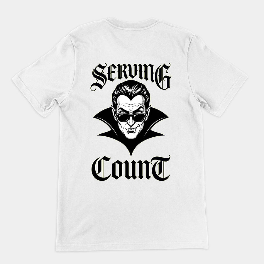 Seving Count T-Shirt (backprint) Orbital Clothing