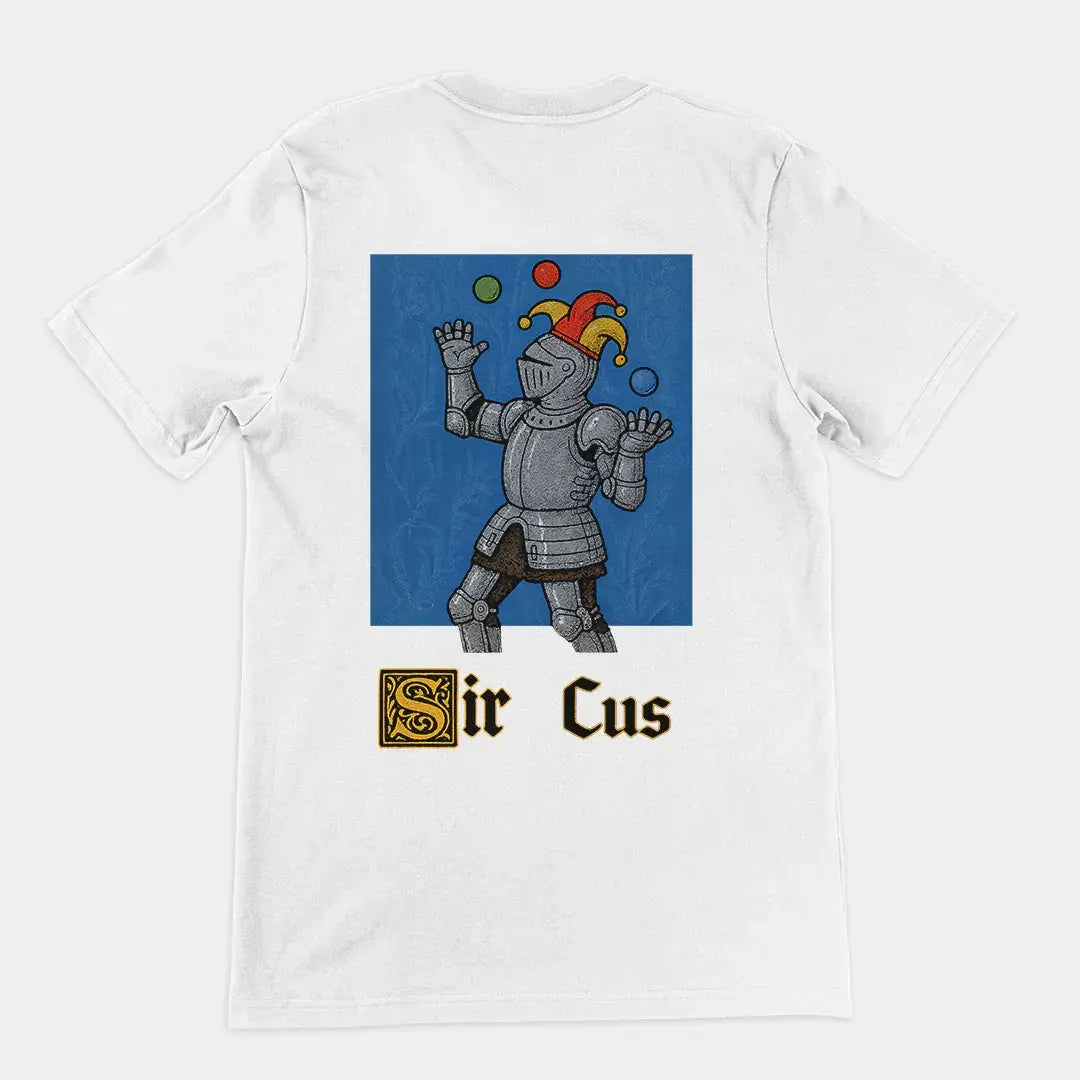 Sir Cus T-Shirt (backprint) - Orbital Clothing