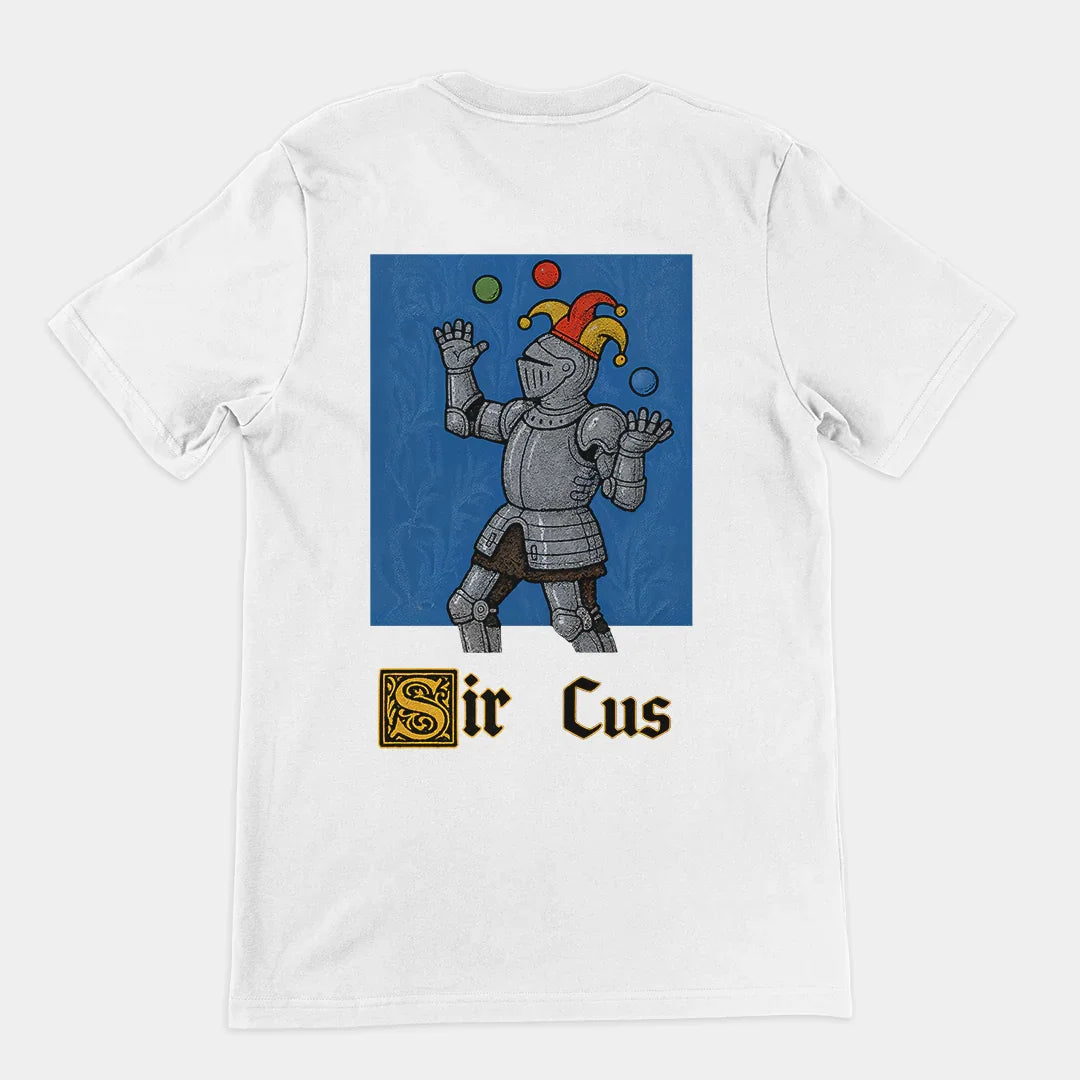 Sir Cus T-Shirt (backprint) - Orbital Clothing