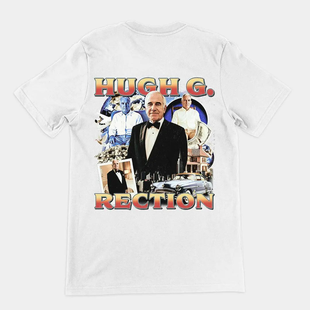 Hugh G. Rection T-Shirt (backprint) - Orbital Clothing