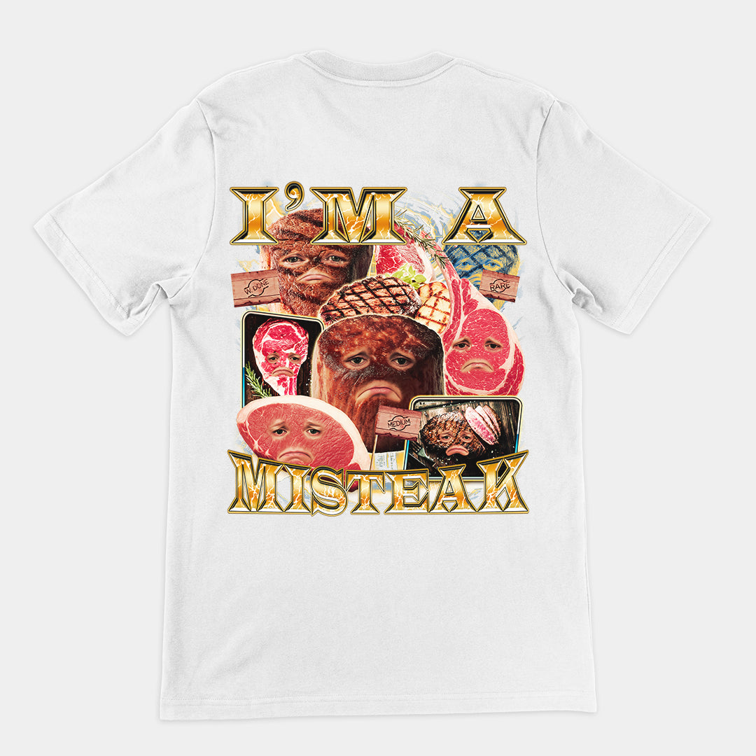 I'm a misteak T-Shirt (backprint)