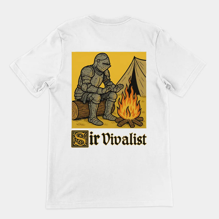 Sir Vivalist T-Shirt (backprint) Orbital Clothing