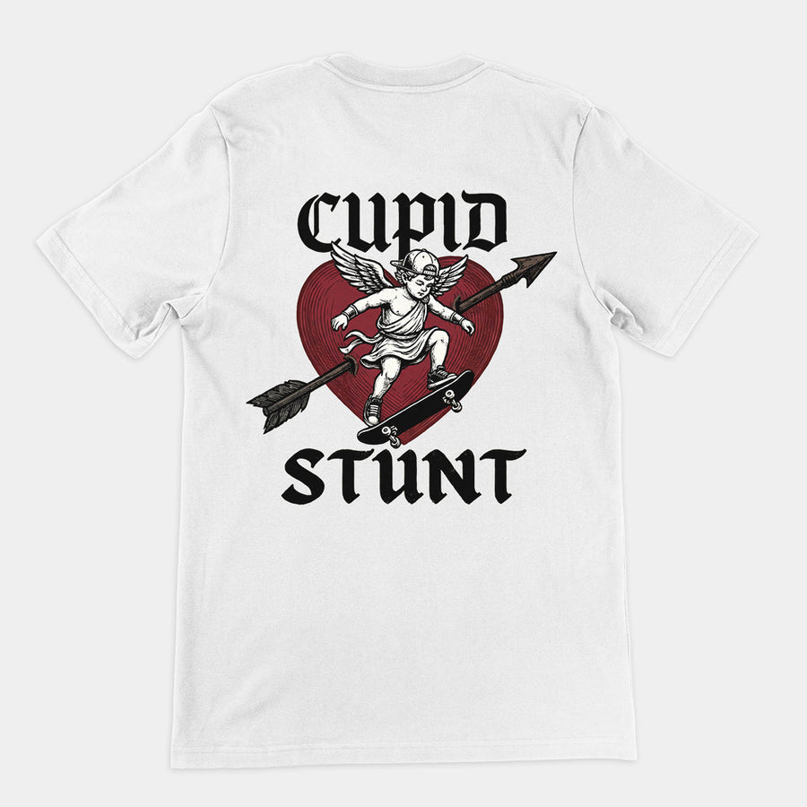 Cupid Stunt T-Shirt (backprint) Orbital Clothing