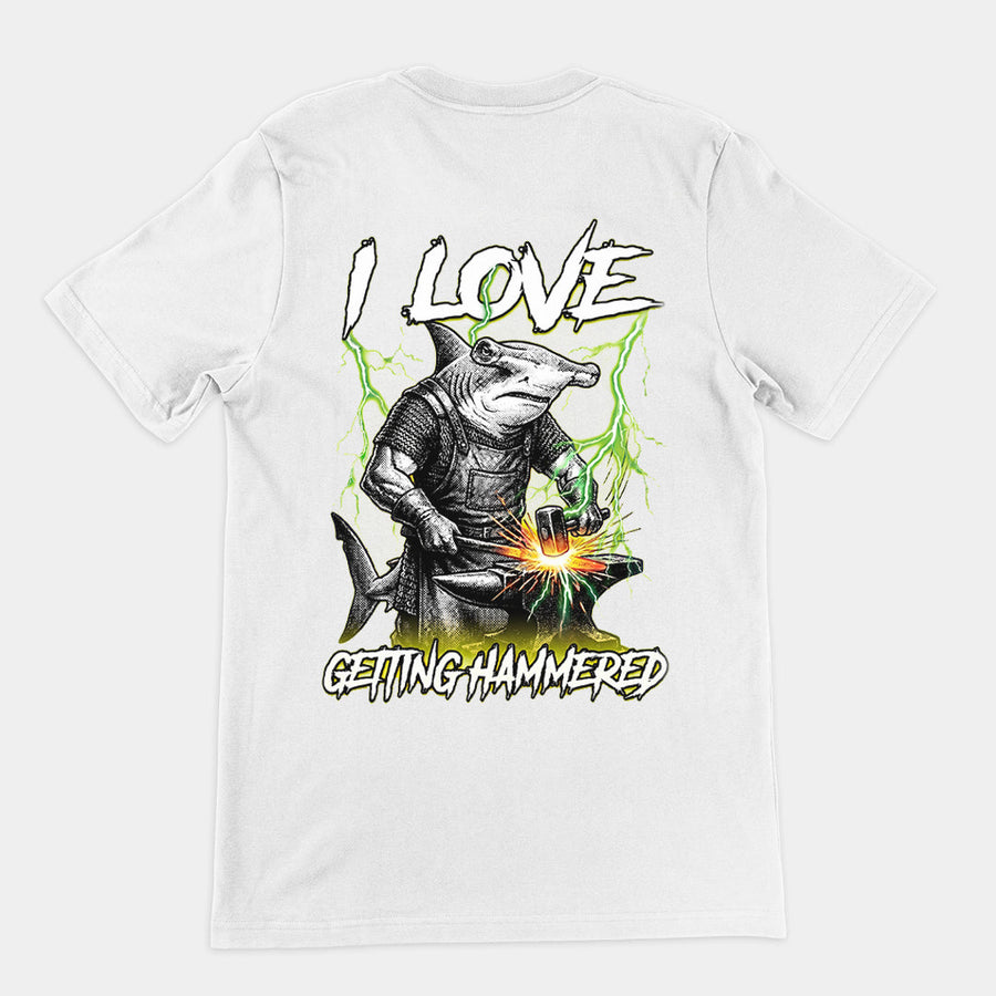 I love getting hammered T-Shirt (backprint) Orbital Clothing