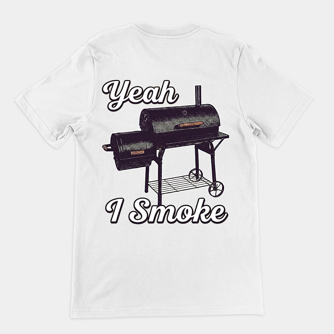 Yeah I smoke T-Shirt (backprint) Orbital Clothing
