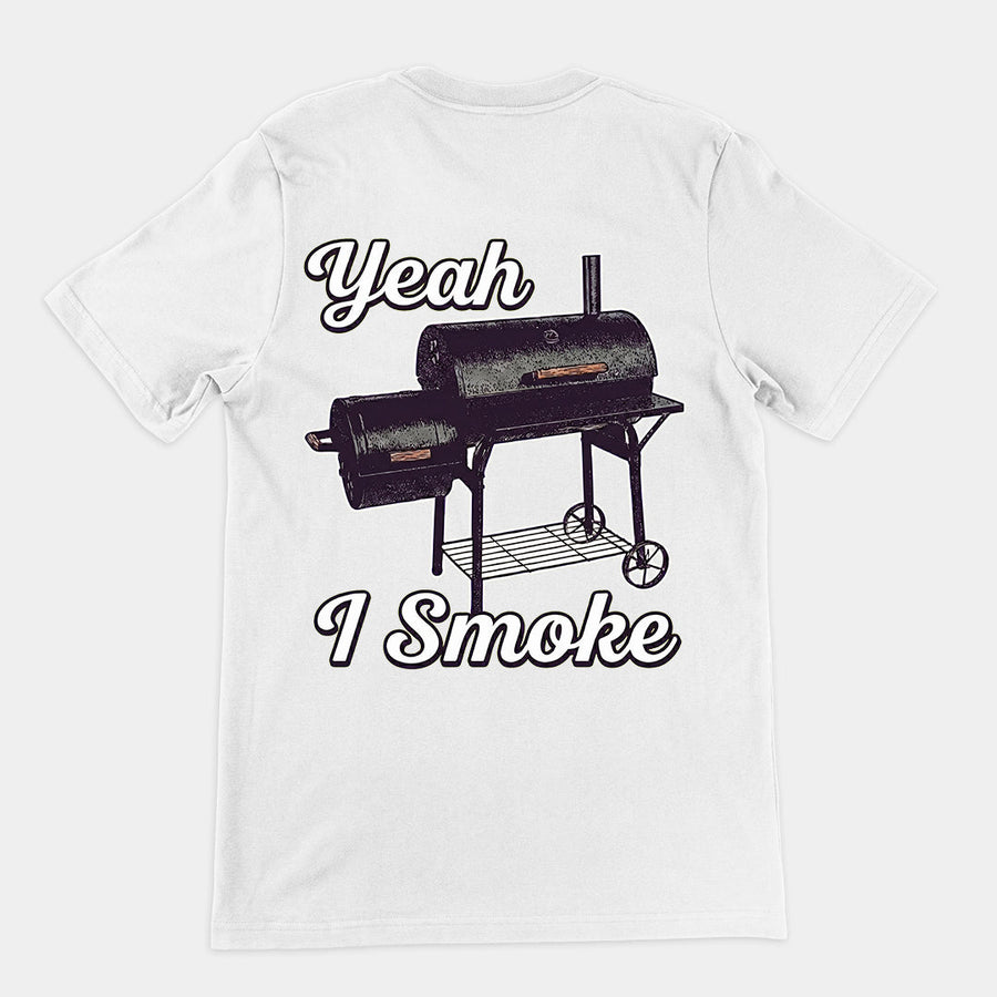 Yeah I smoke T-Shirt (backprint) Orbital Clothing