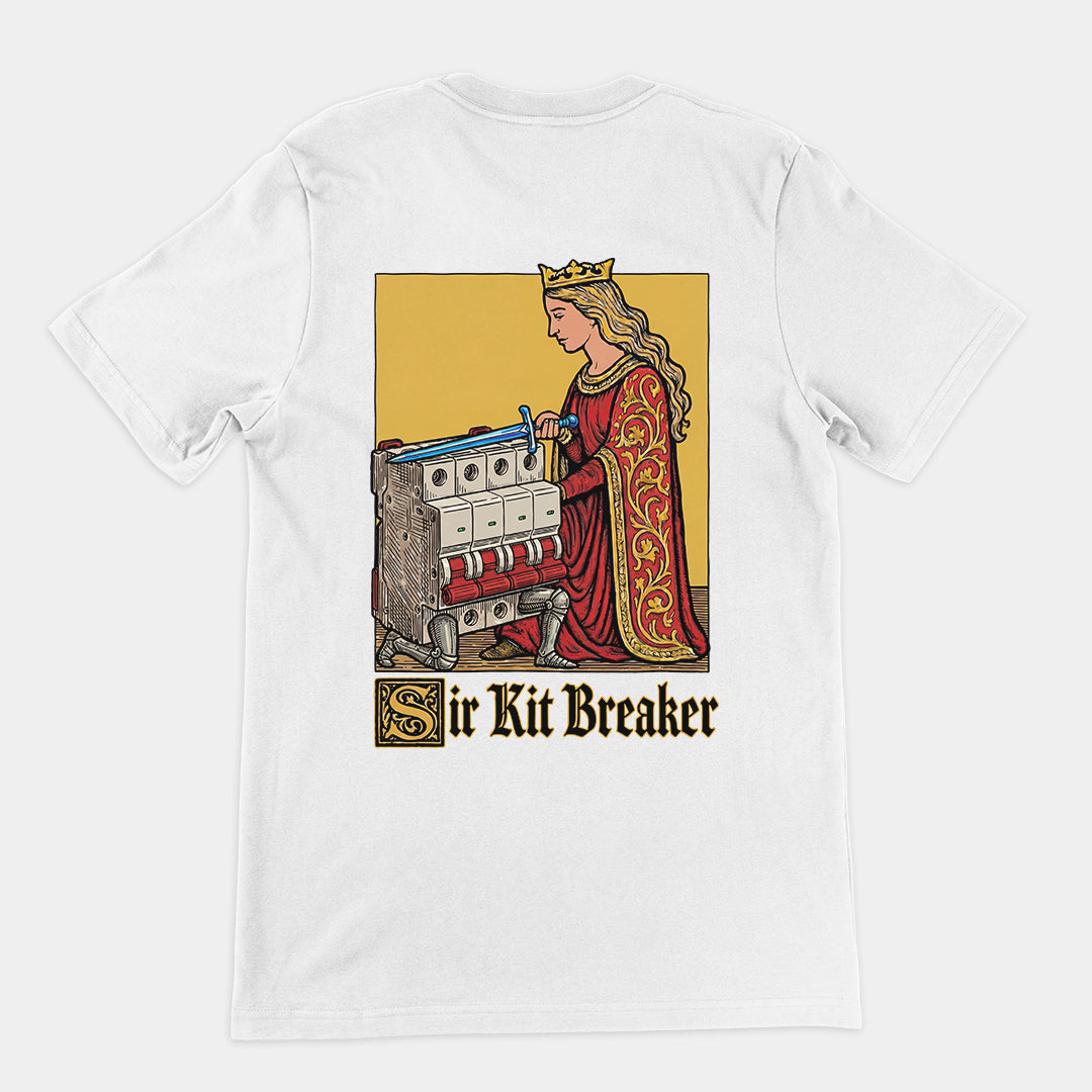 Sir Kit Breaker T-Shirt (backprint) Orbital Clothing