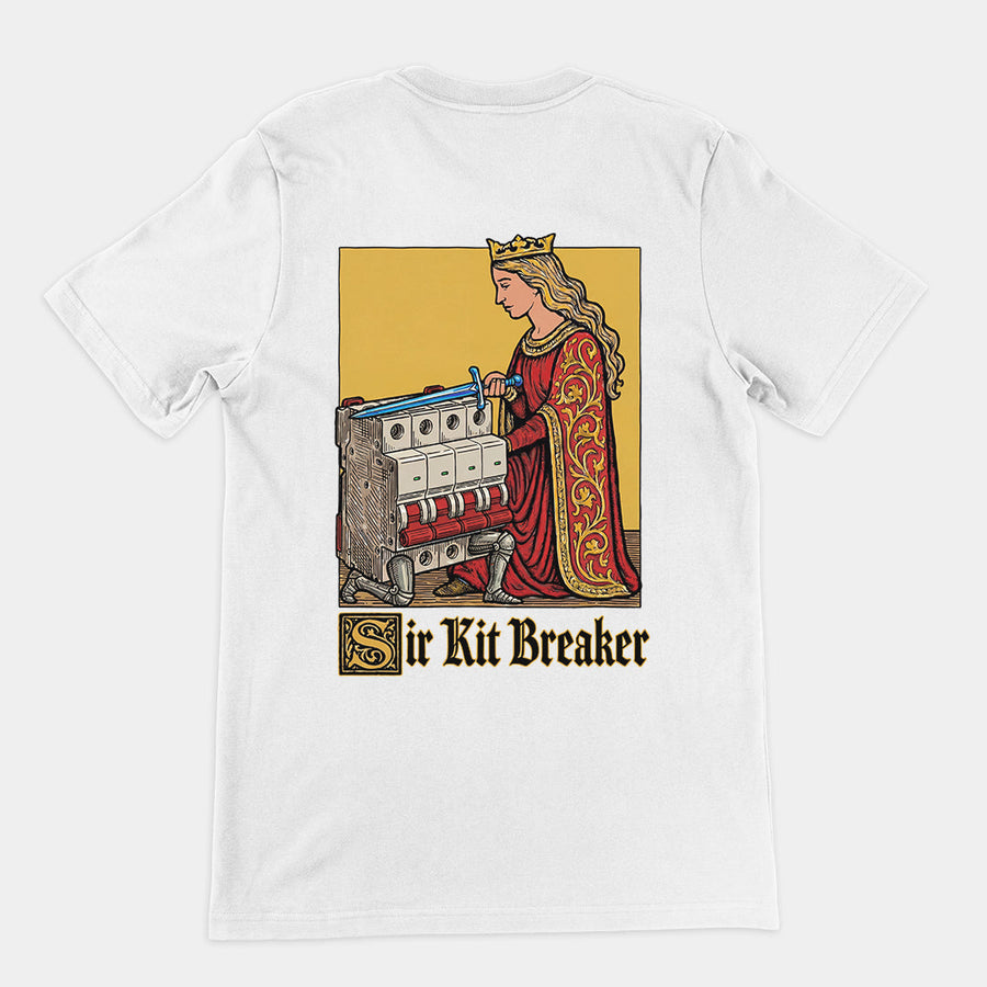Sir Kit Breaker T-Shirt (backprint) Orbital Clothing
