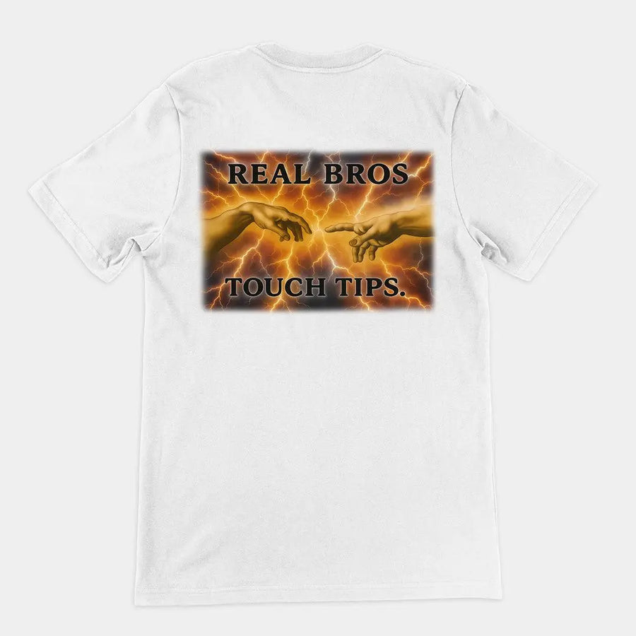 Real Bros Touch T-Shirt (backprint) - Orbital Clothing