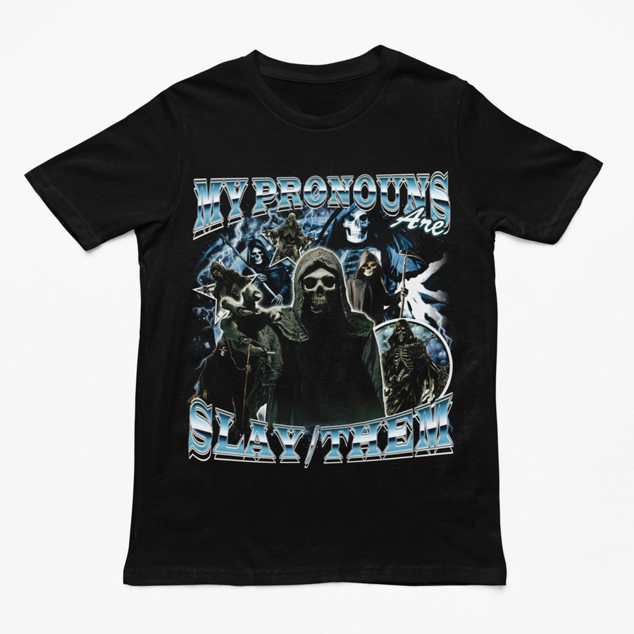 My Pronouns are Slay / Them Vintage t-shirt - Orbital Clothing