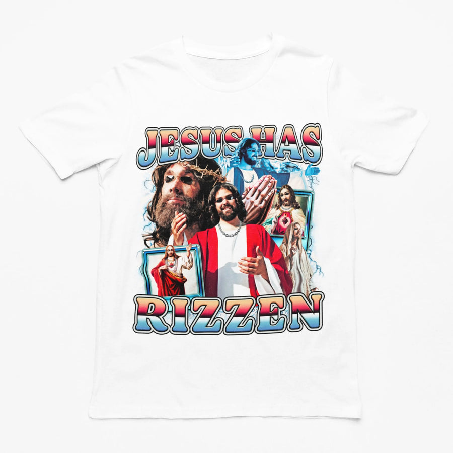 Jesus Has Rizzen (Updated Design!) t-shirt - Orbital Clothing