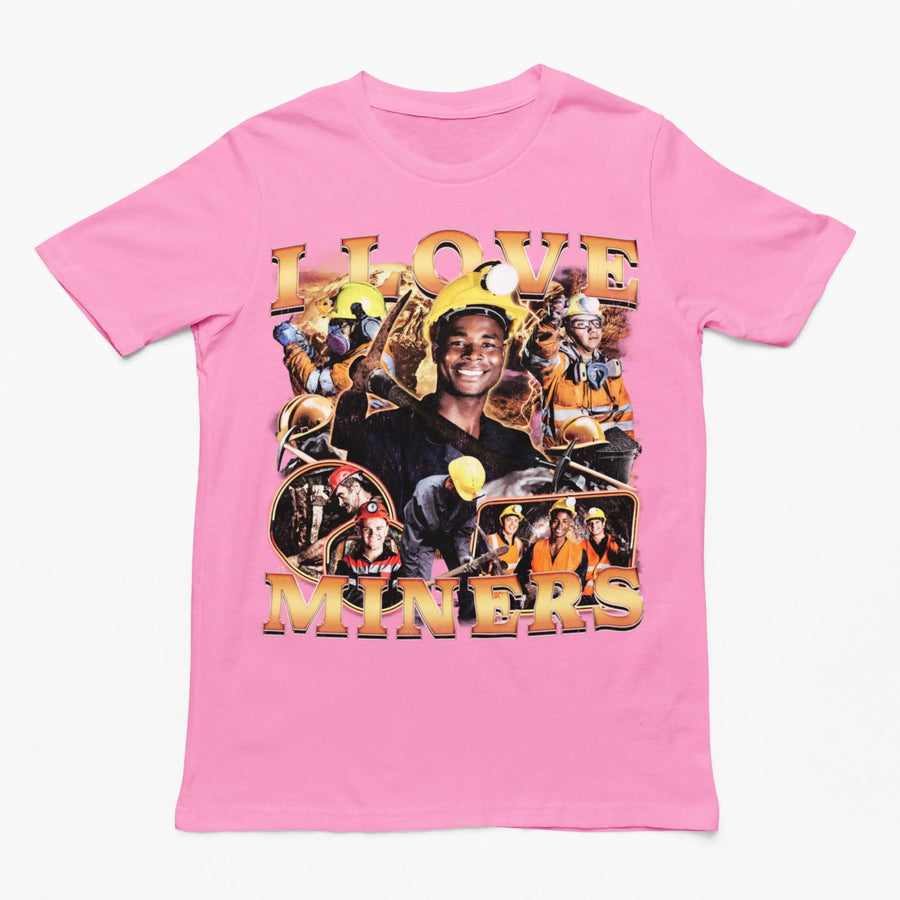 I Love Miners (Updated Design!) t-shirt - Orbital Clothing