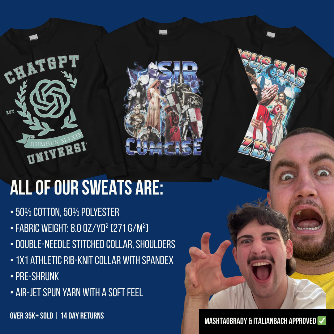 LGBTQ (liquor, guns, beers, tacos, quesadillas) sweatshirt Orbital Clothing