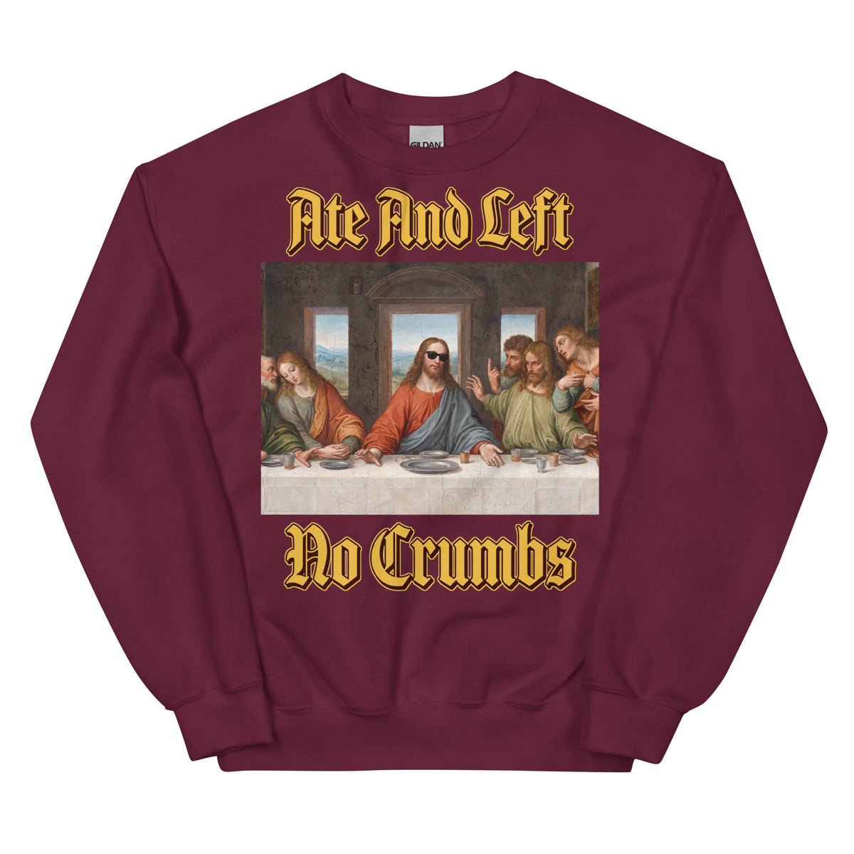 Ate And Left No Crumbs Sweatshirt Orbital Clothing