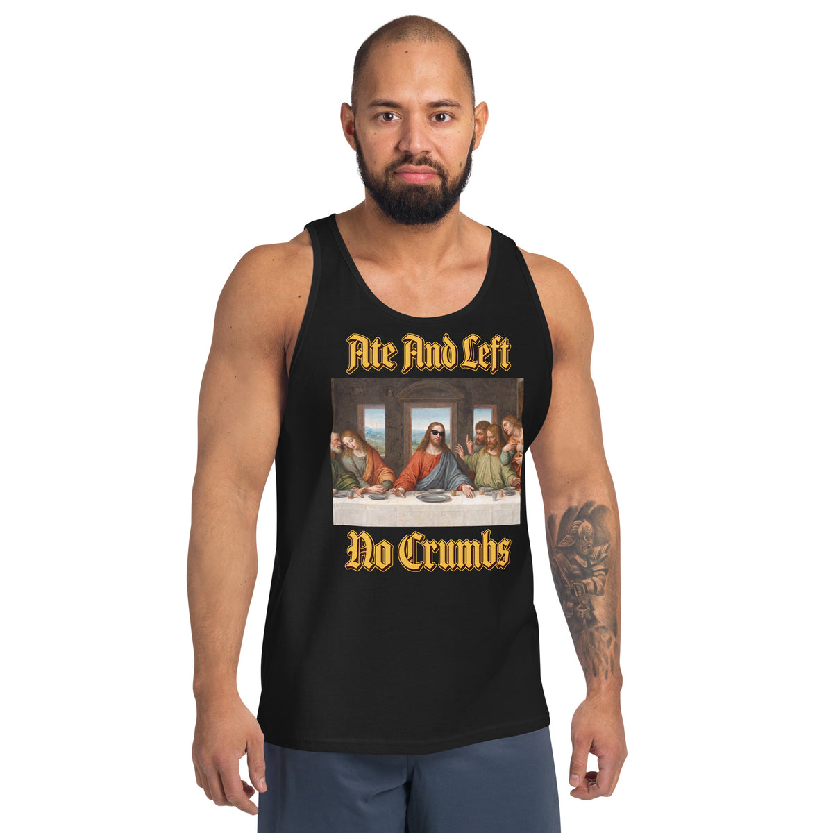 Ate And Left No Crumbs Tank Top Orbital Clothing