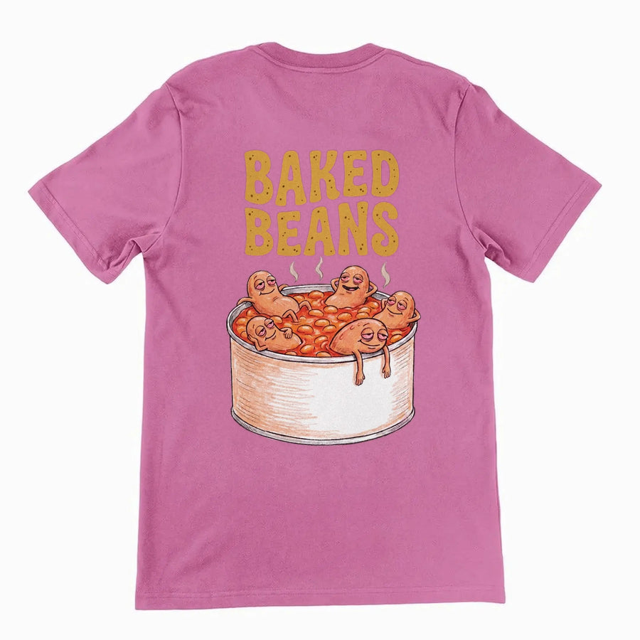 Baked Beans T-Shirt (backprint) Orbital Clothing