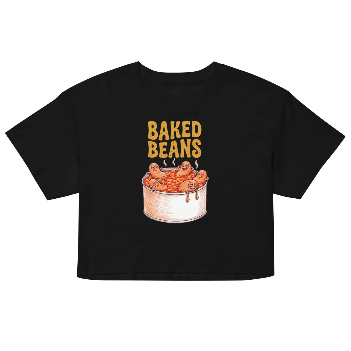 Baked Beans Women’s crop top Orbital Clothing