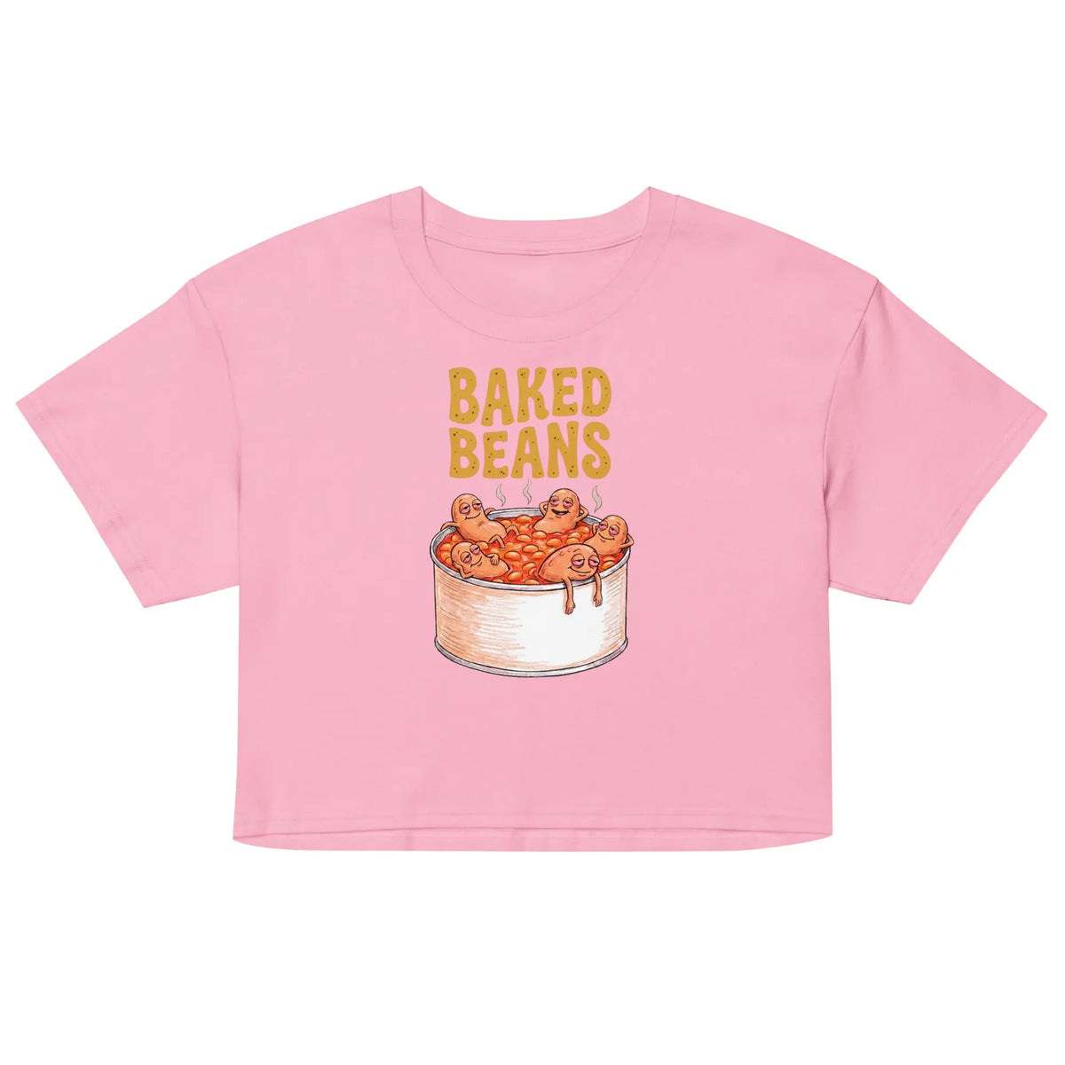 Baked Beans Women’s crop top Orbital Clothing