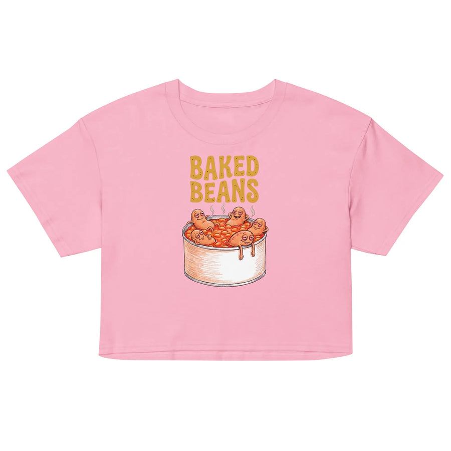 Baked Beans Women’s crop top Orbital Clothing
