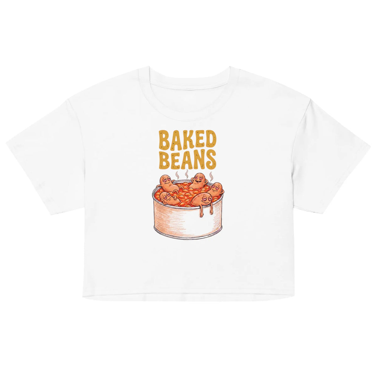 Baked Beans Women’s crop top Orbital Clothing