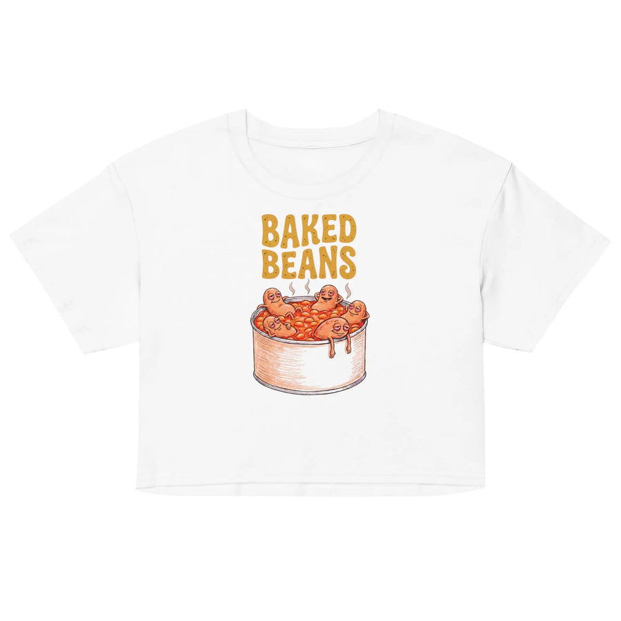 Baked Beans Women’s crop top Orbital Clothing