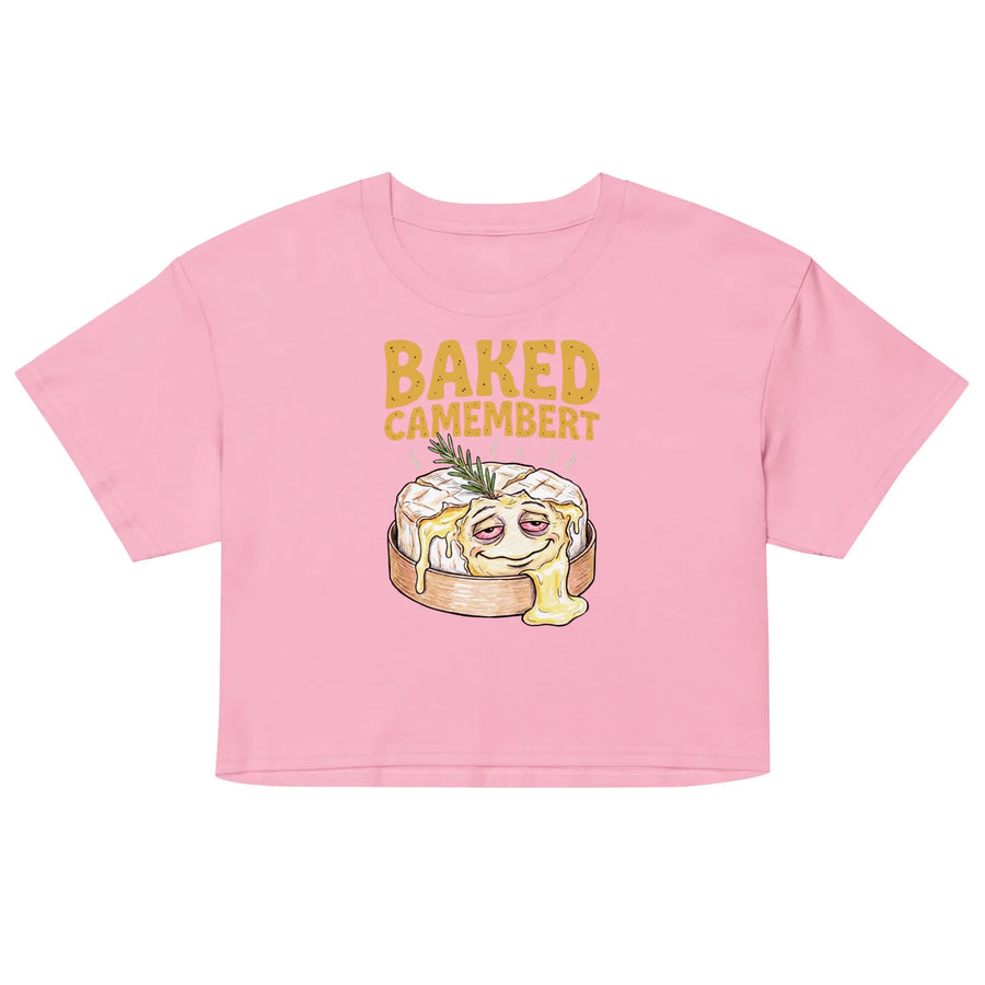 Baked Camembert Women’s crop top Orbital Clothing