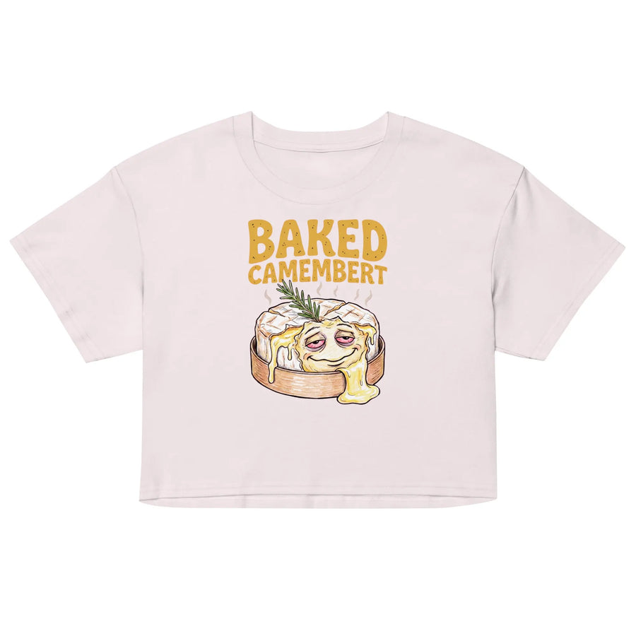 Baked Camembert Women’s crop top Orbital Clothing