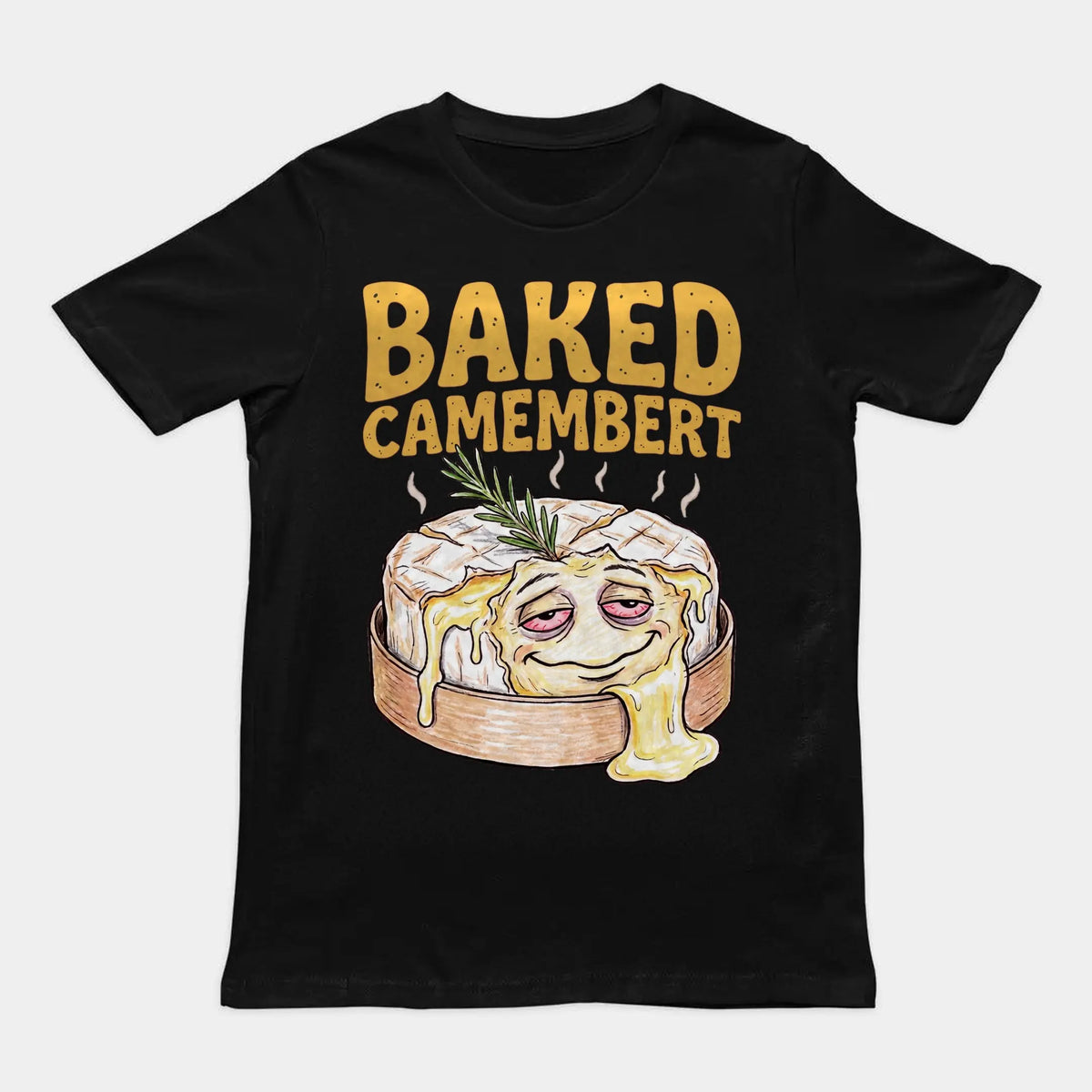 Baked Camembert T-Shirt Orbital Clothing