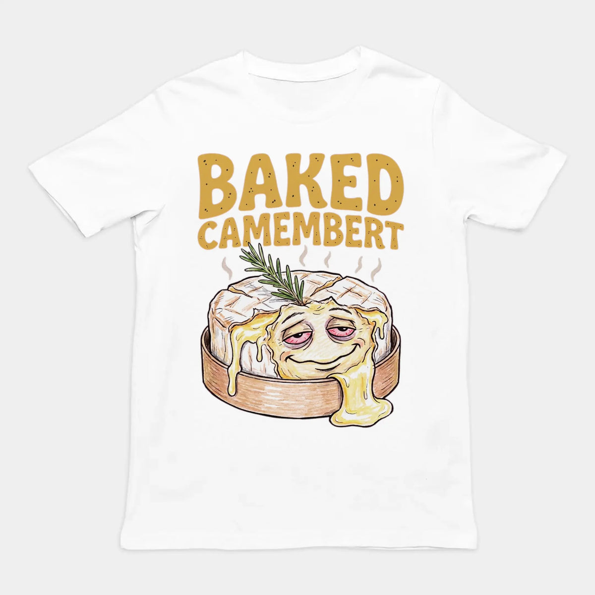 Baked Camembert T-Shirt Orbital Clothing