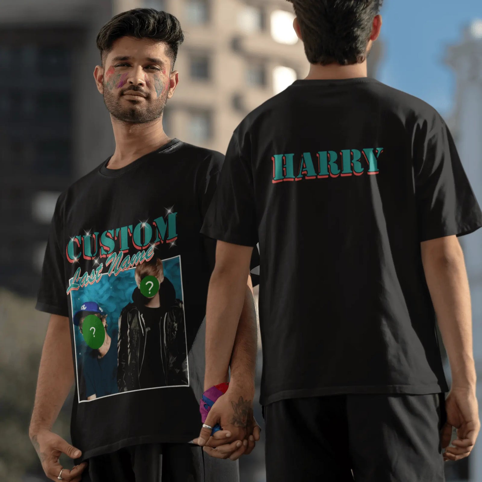 Custom Vintage Style 1 - With Backprint Name - Orbital Clothing